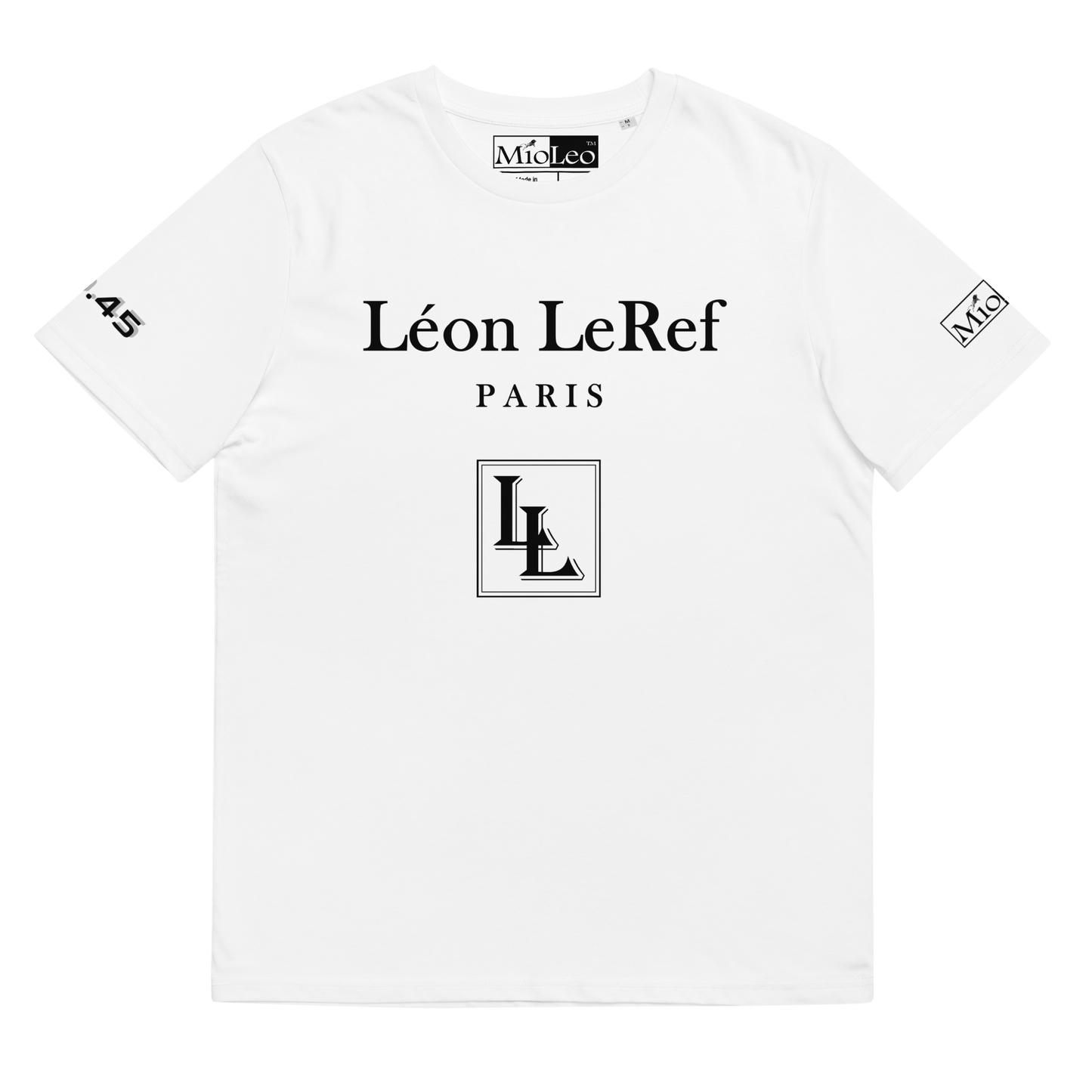 Unisex T-Shirt Black -Line No.045 "unlimited" by Léon LeRef