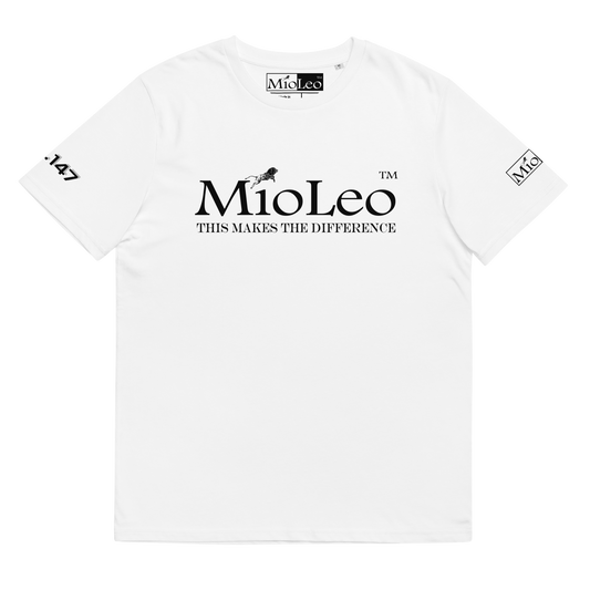 Unisex T-Shirt White-Line No.147 "unlimited" by MioLeo