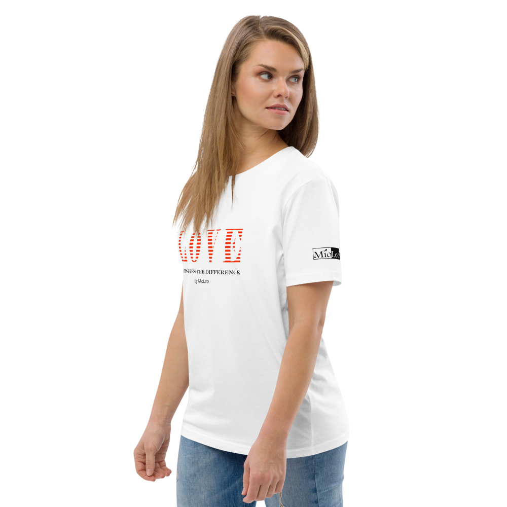Unisex T-Shirt White-Line No.098 "1 of 250 Ultra-Exclusive" by MioLeo