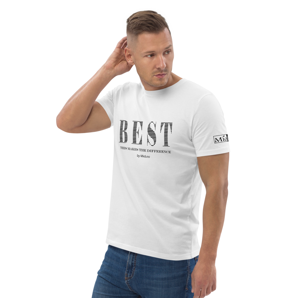 Unisex T-Shirt White-Line No.093 "1 of 10K Limited" by MioLeo