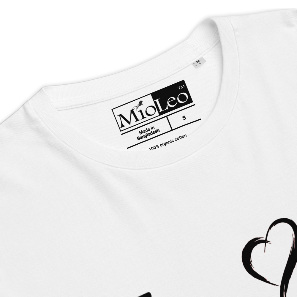 Hetero Organic Cotton T-Shirt - Love-Line No.014 "unlimited" by MioLeo