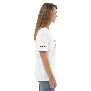 Unisex T-Shirt White-Line No.098 "1 of 250 Ultra-Exclusive" by MioLeo