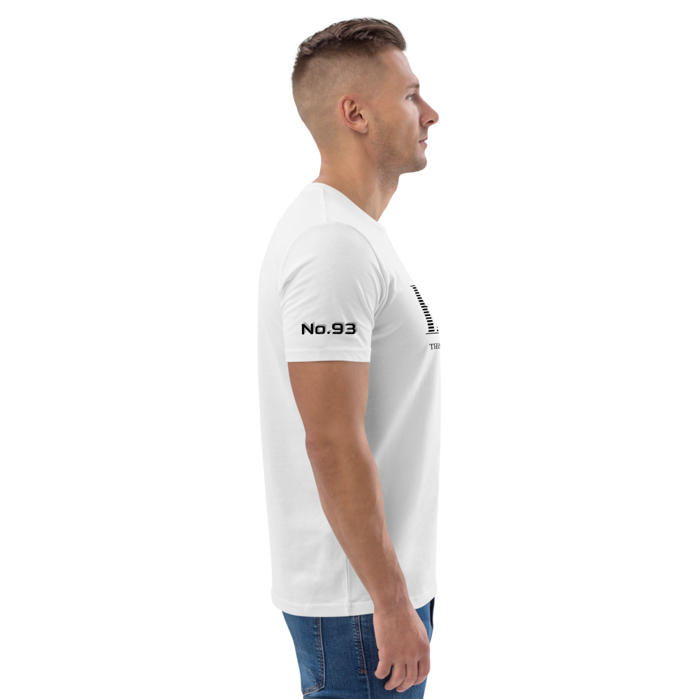 Unisex T-Shirt White-Line No.093 "1 of 10K Limited" by MioLeo