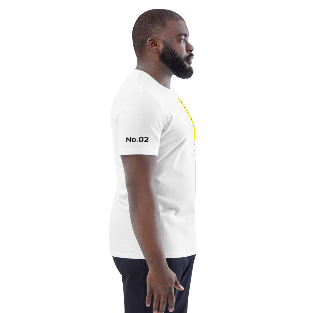 Unisex T-Shirt Black-Line No.02/1 "1 of 5K Premium-Exclusive" by Léon LeRef