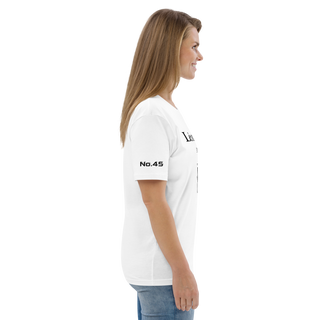 Unisex T-Shirt Black-Line No.045 "1 of 10K Limited" by Léon LeRef