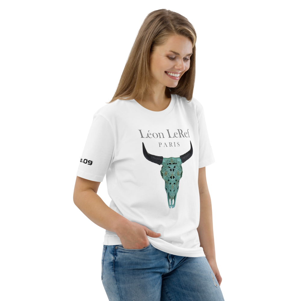 Unisex T-Shirt Black-Line No.09 "1 of 1K Master-Exclusive" by Léon LeRef