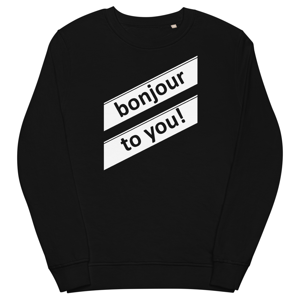 Unisex Pullover Black-Line No.51 "1 of 5K" by Léon LeRef