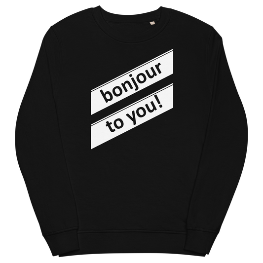 Unisex Pullover Black-Line No.51 "1 of 5K" by Léon LeRef