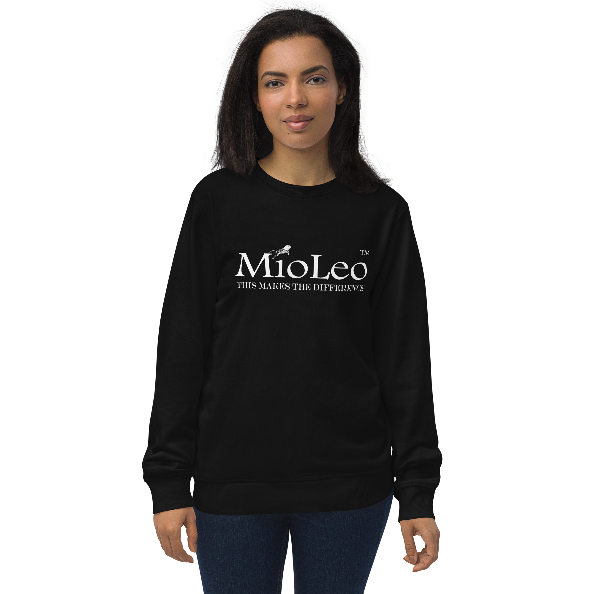 Unisex Pullover White-Line No.148 "unlimited" by MioLeo