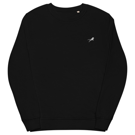 Unisex Organic Sweatshirt - White-Line No.001-5 "unlimited" by MioLeo