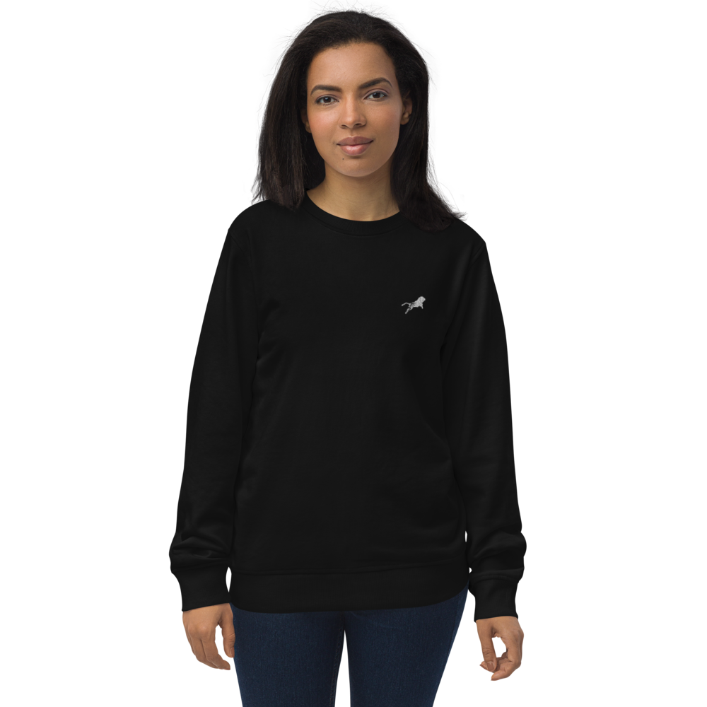 Unisex Organic Sweatshirt - White-Line No.001-5 "unlimited" by MioLeo