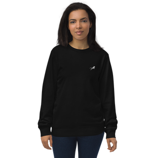 Unisex Organic Sweatshirt - White-Line No.001-5 "unlimited" by MioLeo