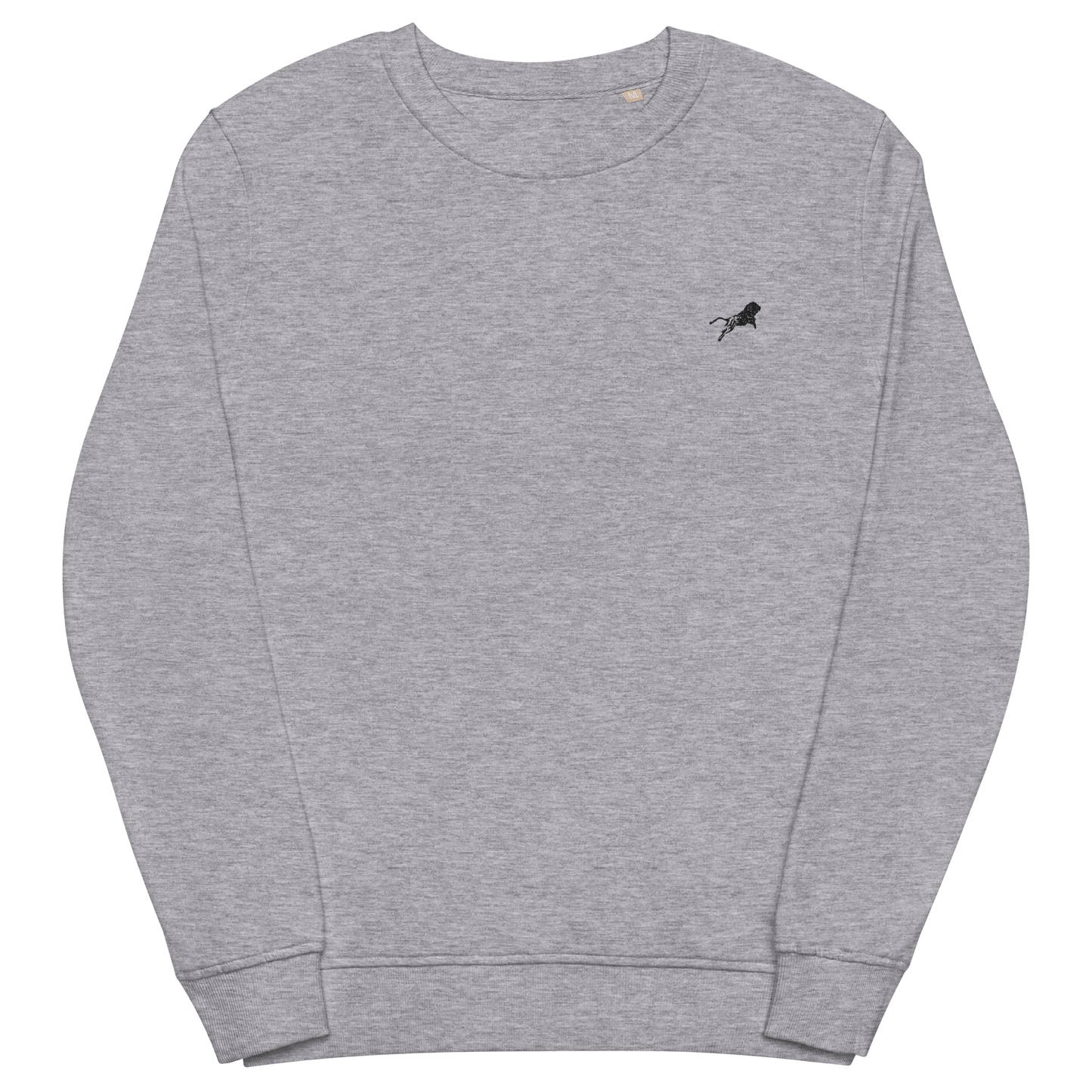 Unisex Organic Sweatshirt - White-Line No.001-6 "unlimited" by MioLeo