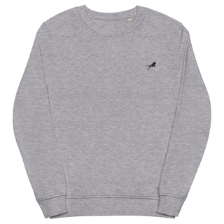 Unisex Organic Sweatshirt - White-Line No.001-6 "unlimited" by MioLeo