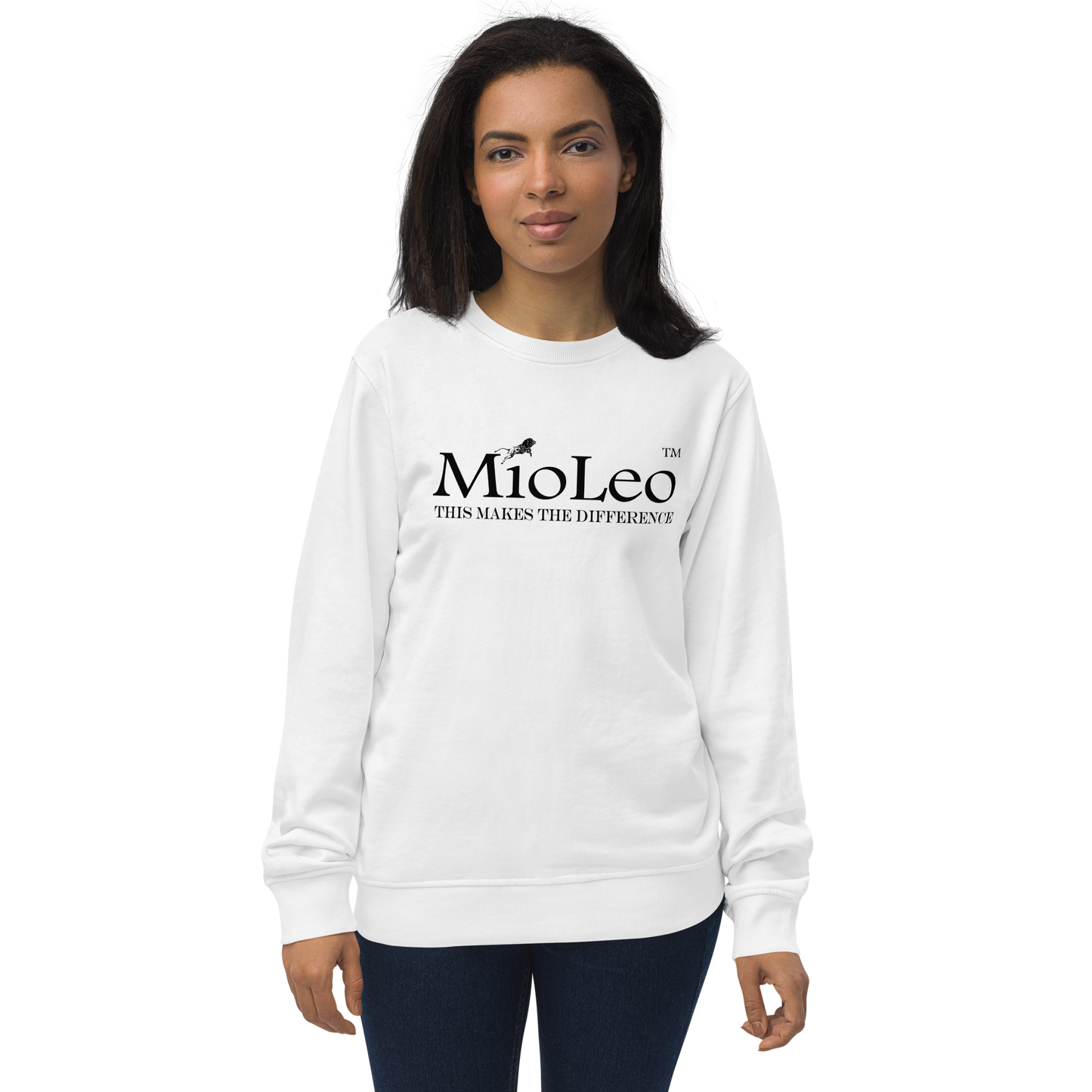 Unisex Pullover White-Line No.147 "unlimited" by MioLeo