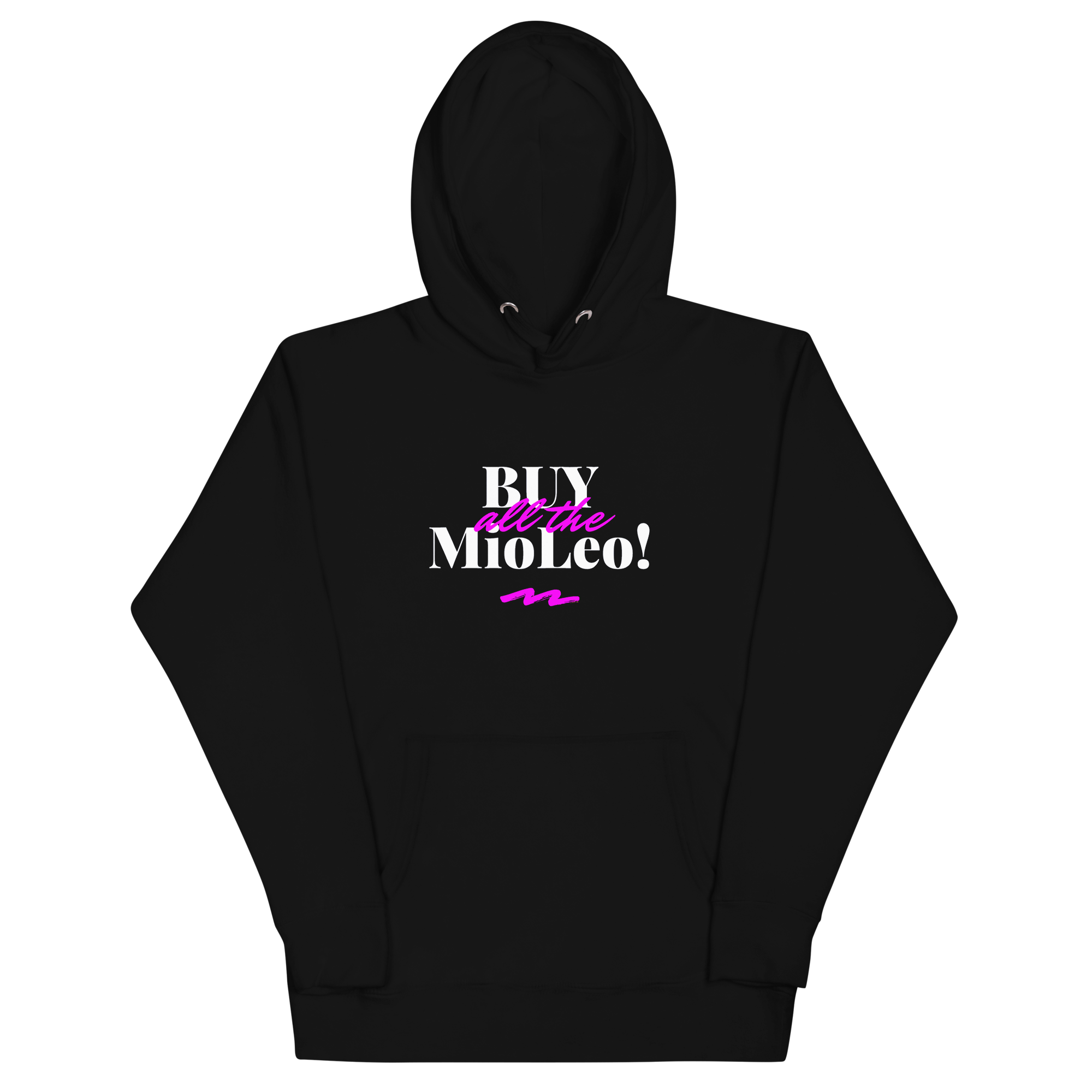 Unisex Hoodie - White-Line No.177 "1 of 50K" by MioLeo