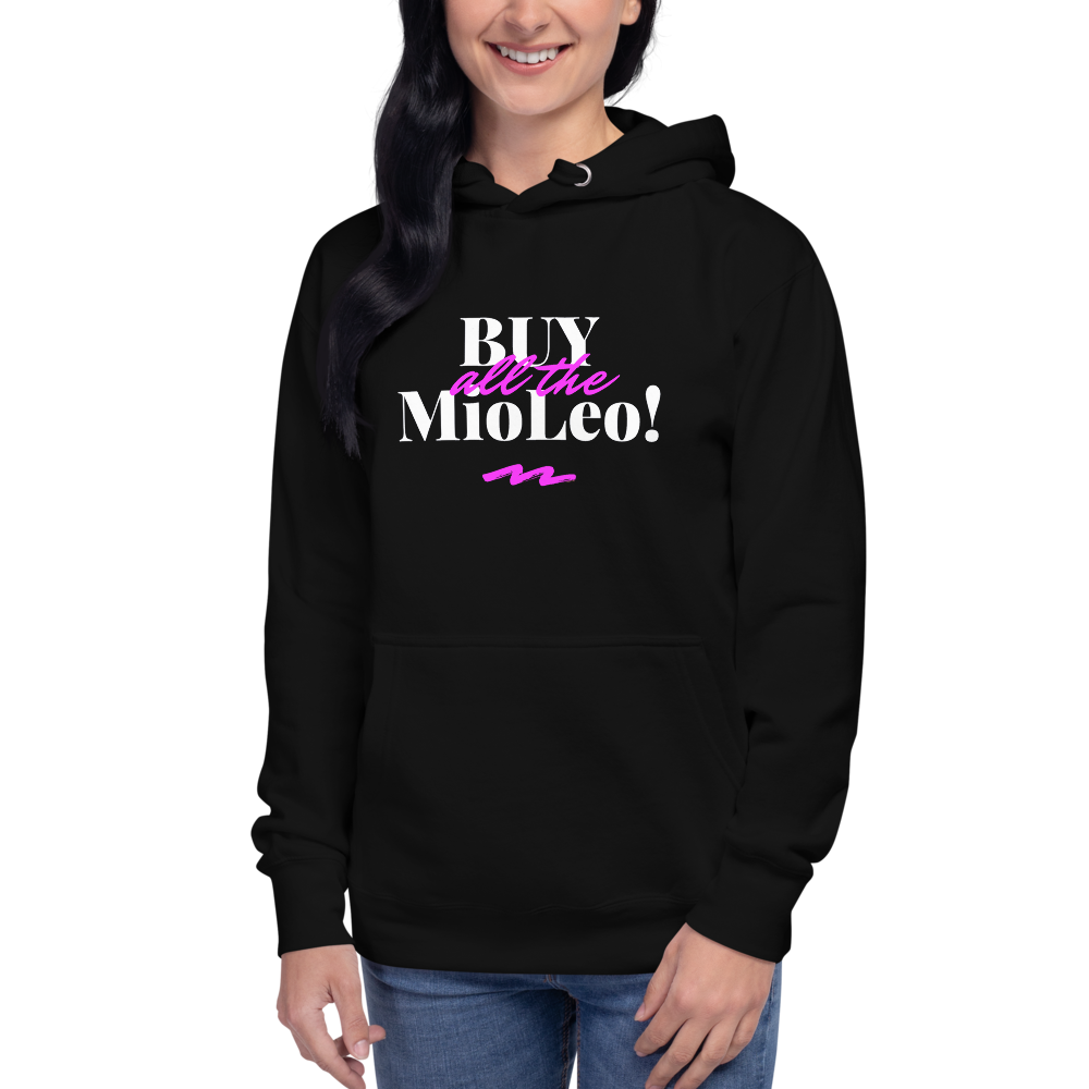 Unisex Hoodie - White-Line No.177 "1 of 50K" by MioLeo