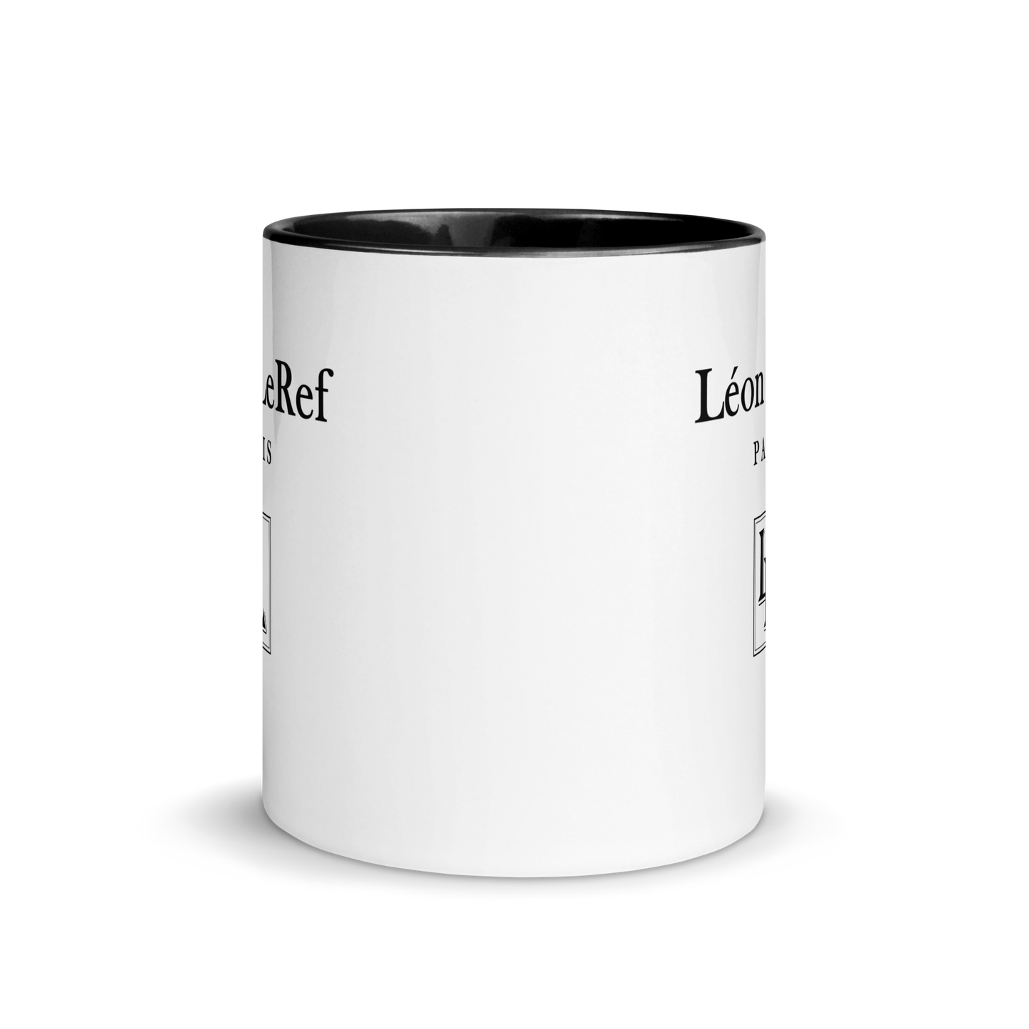 Glossy Mug Black-Line No.708 "1 of 2K" by Léon LeRef