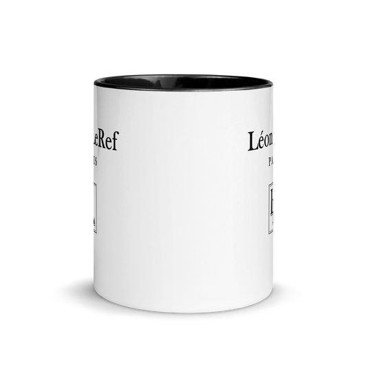 Glossy Mug Black-Line No.708 "1 of 2K" by Léon LeRef