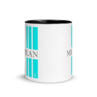 Glossy Mug Black-Line No.704 "1 of 2K" by Léon LeRef