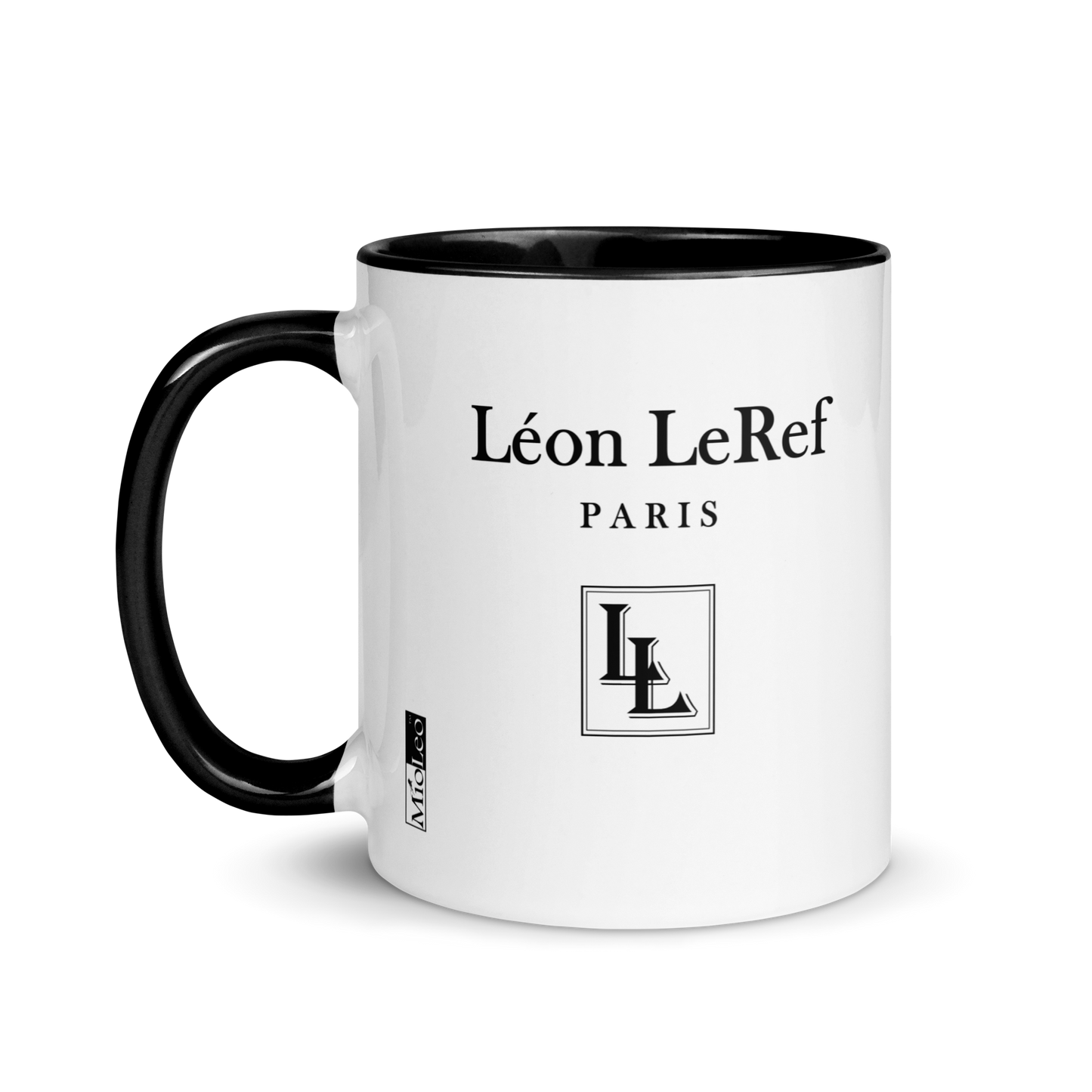 Glossy Mug Black-Line No.708 "1 of 2K" by Léon LeRef