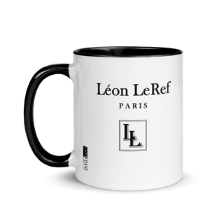 Glossy Mug Black-Line No.708 "1 of 2K" by Léon LeRef