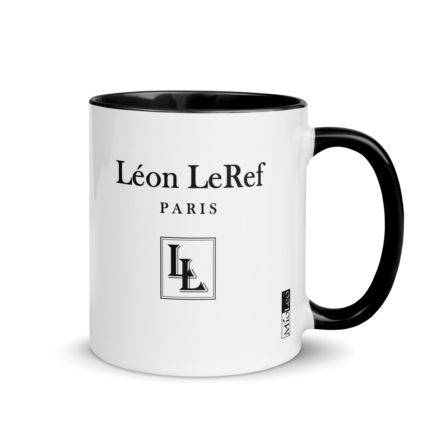 Glossy Mug Black-Line No.708 "1 of 2K" by Léon LeRef