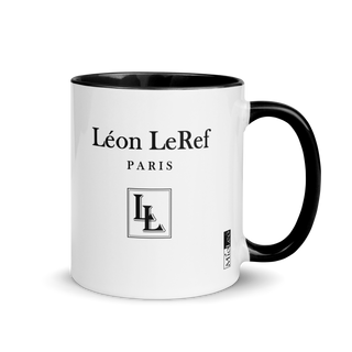 Glossy Mug Black-Line No.708 "1 of 2K" by Léon LeRef