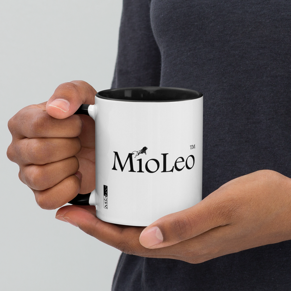 Glossy Mug White-Line No.701 "unlimited" by MioLeo