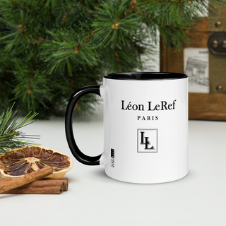 Glossy Mug Black-Line No.708 "1 of 2K" by Léon LeRef