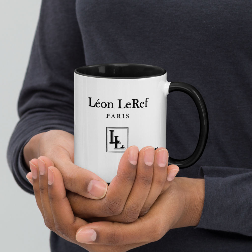 Glossy Mug Black-Line No.708 "1 of 2K" by Léon LeRef