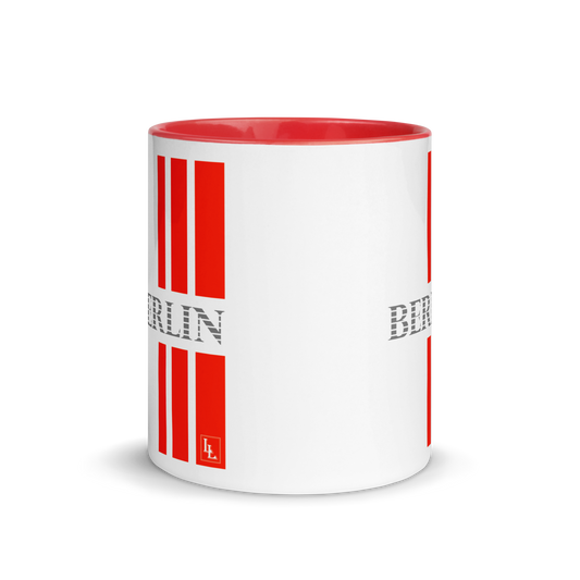 Glossy Mug Black-Line No.711 "1 of 5K" by Léon LeRef