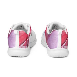 Women’s Athletic Shoes White-Line No.895 "1 of 5K" by MioLeo