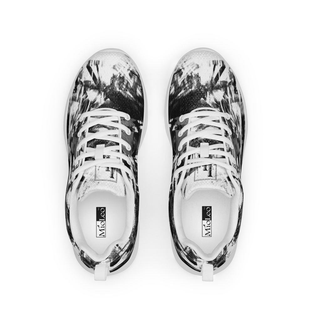 Men’s Athletic Shoes Black-Line No.878 "1 of 5K" by Léon LeRef