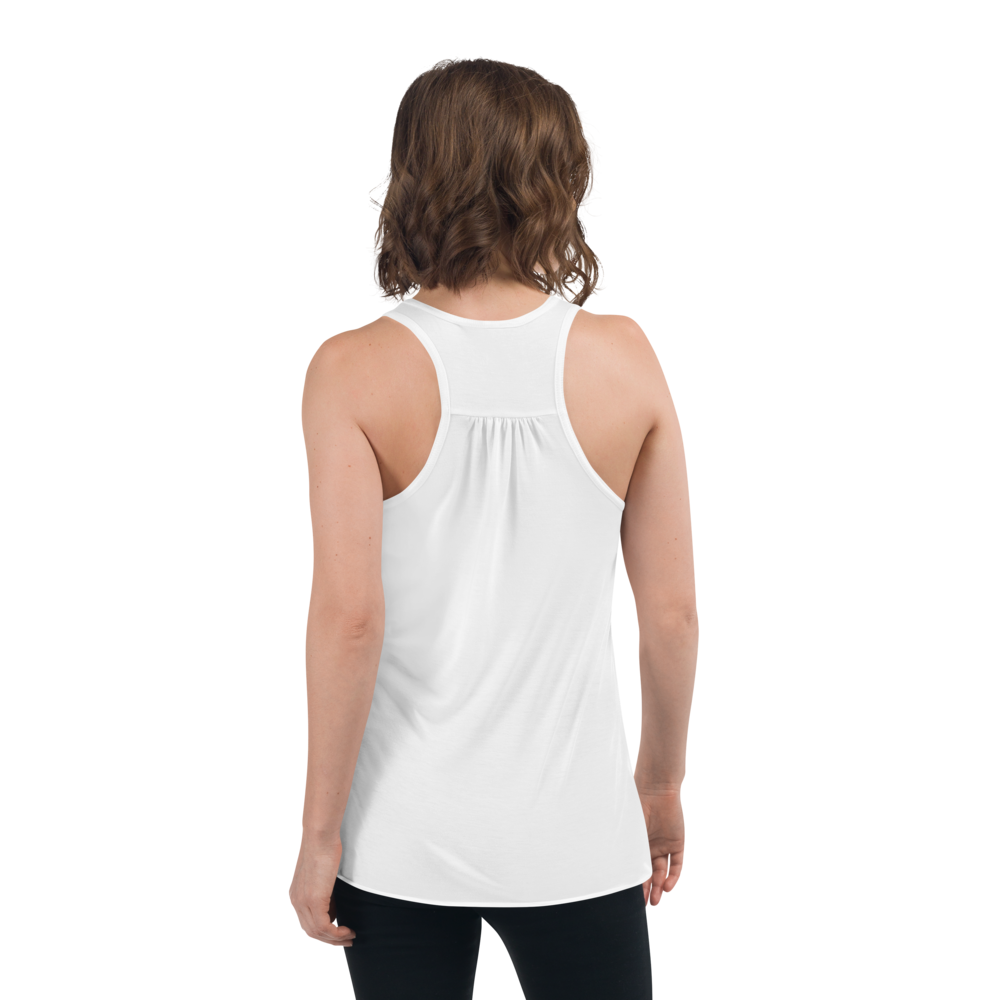 Women's Flowy Racerback Tank Sport-Line No.106 "1 of 50K" by MioLeo