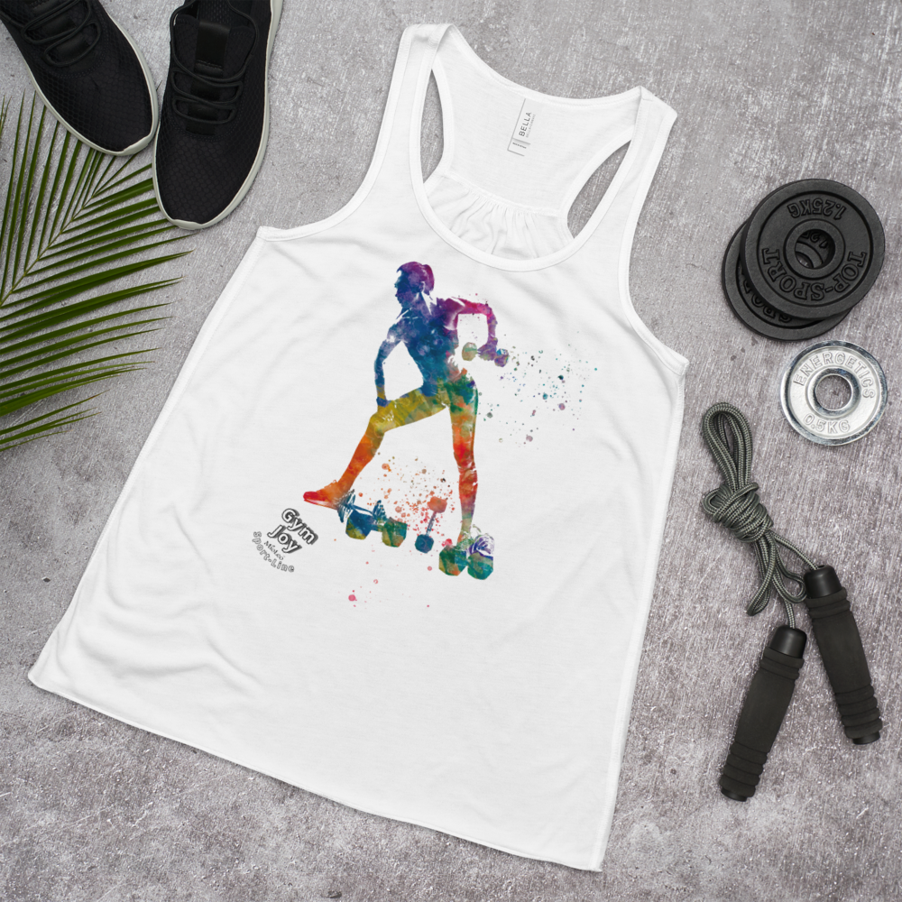 Women's Racerback Tank Sport-Line No.106 "1 of 50K" by MioLeo