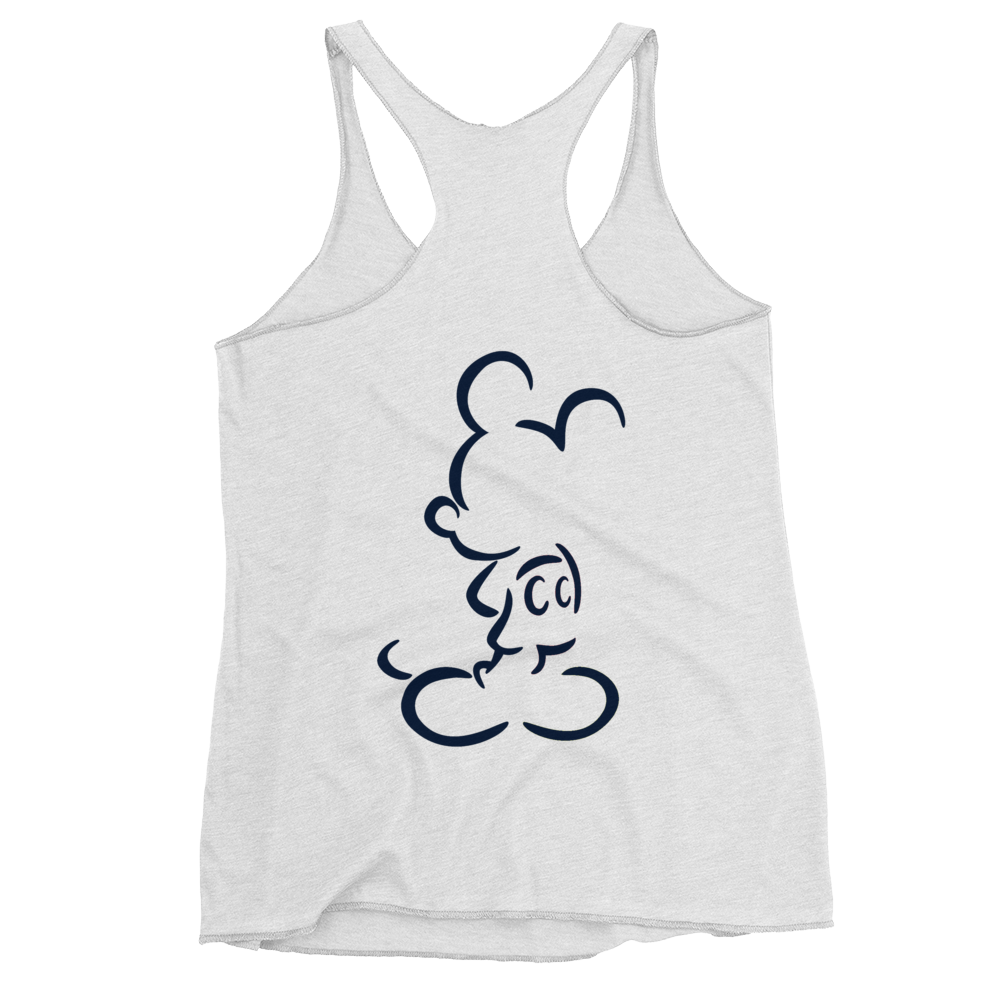 Women's Racerback Tank Sport-Line No.199 "1 of5K" by MioLeo