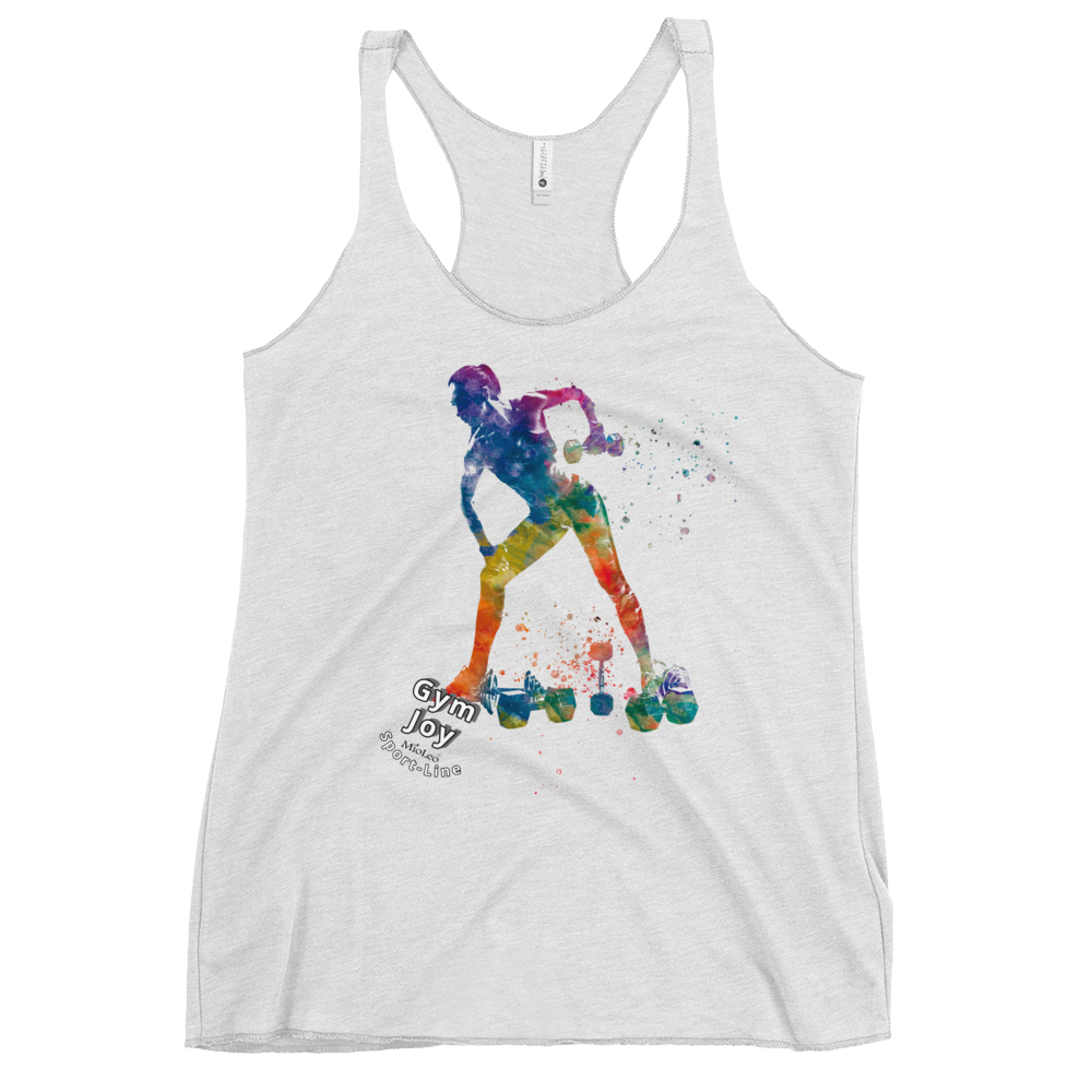 Women's Racerback Tank Sport-Line No.106 "1 of 50K" by MioLeo