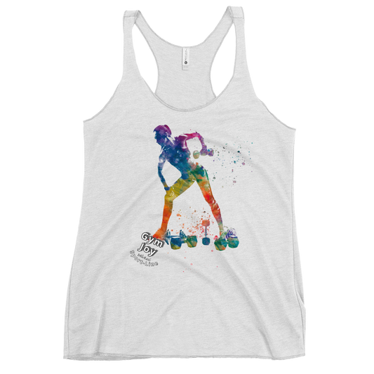 Women's Racerback Tank Sport-Line No.106 "1 of 50K" by MioLeo