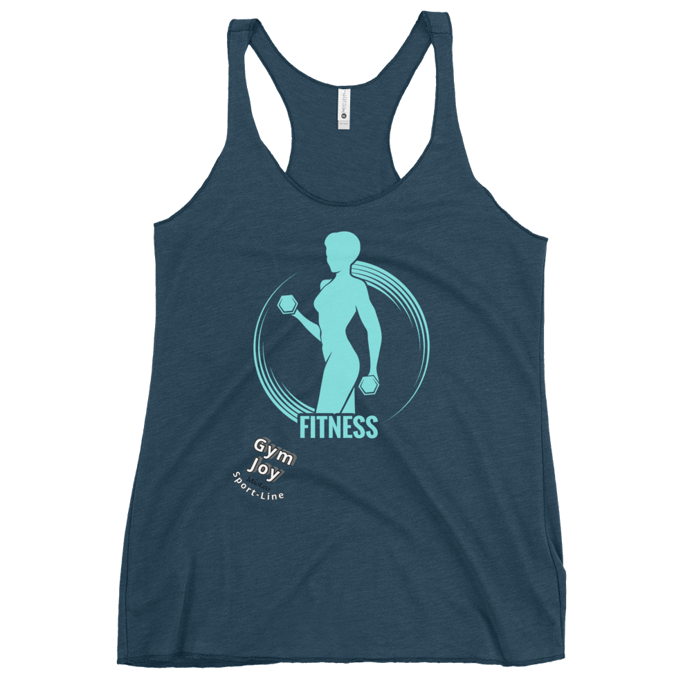 Women's Racerback Tank Sport-Line No.114 "1 of 5K" by MioLeo