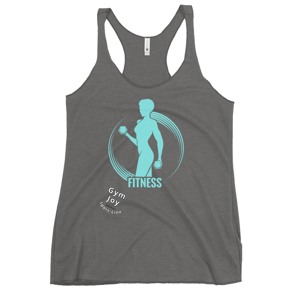 Women's Racerback Tank Sport-Line No.114 "1 of 5K" by MioLeo