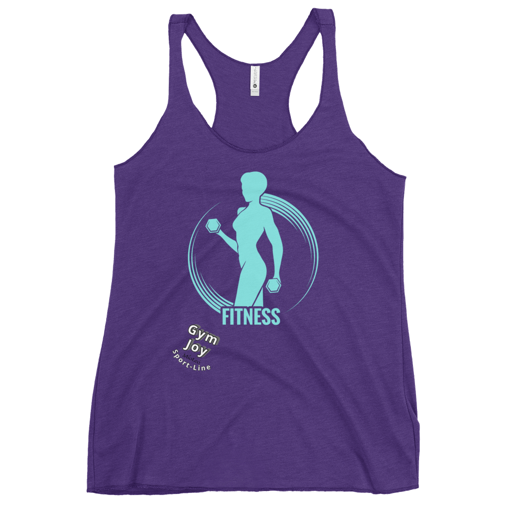 Women's Racerback Tank Sport-Line No.114 "1 of 5K" by MioLeo