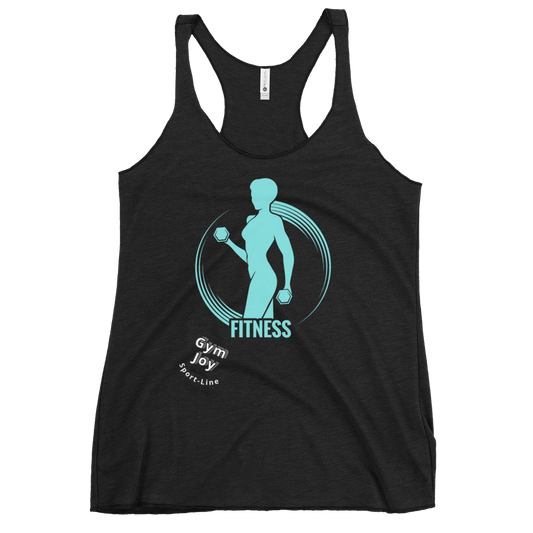 Women's Racerback Tank Sport-Line No.114 "1 of 5K" by MioLeo