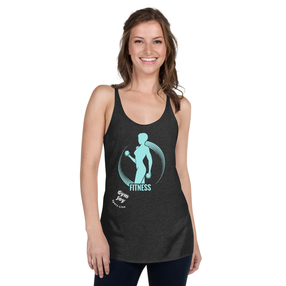 Women's Racerback Tank Sport-Line No.114 "1 of 5K" by MioLeo