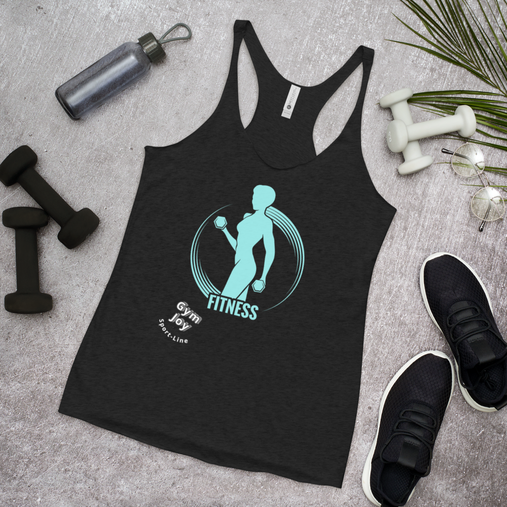 Women's Racerback Tank Sport-Line No.114 "1 of 5K" by MioLeo