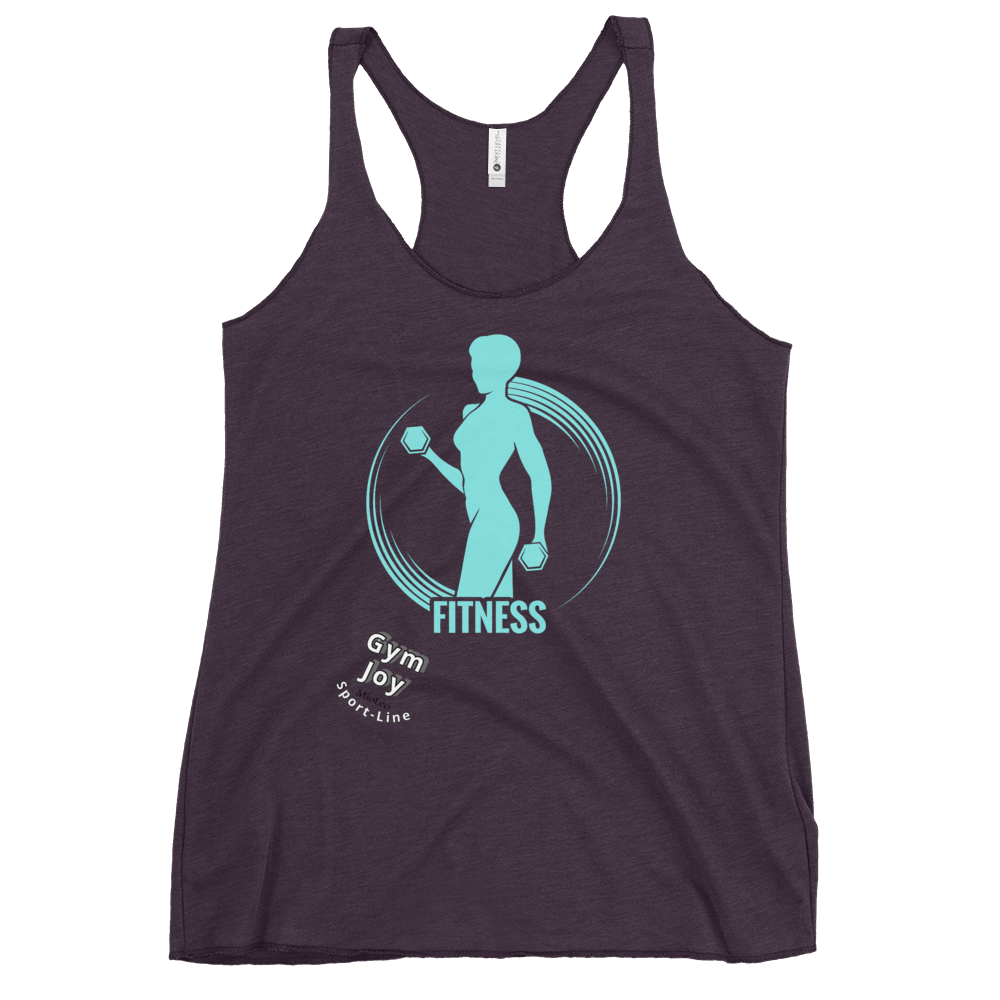 Women's Racerback Tank Sport-Line No.114 "1 of 5K" by MioLeo