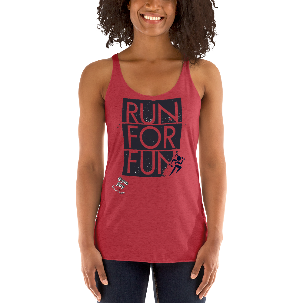 Women's Racerback Tank Sport-Line No.199 "1 of5K" by MioLeo