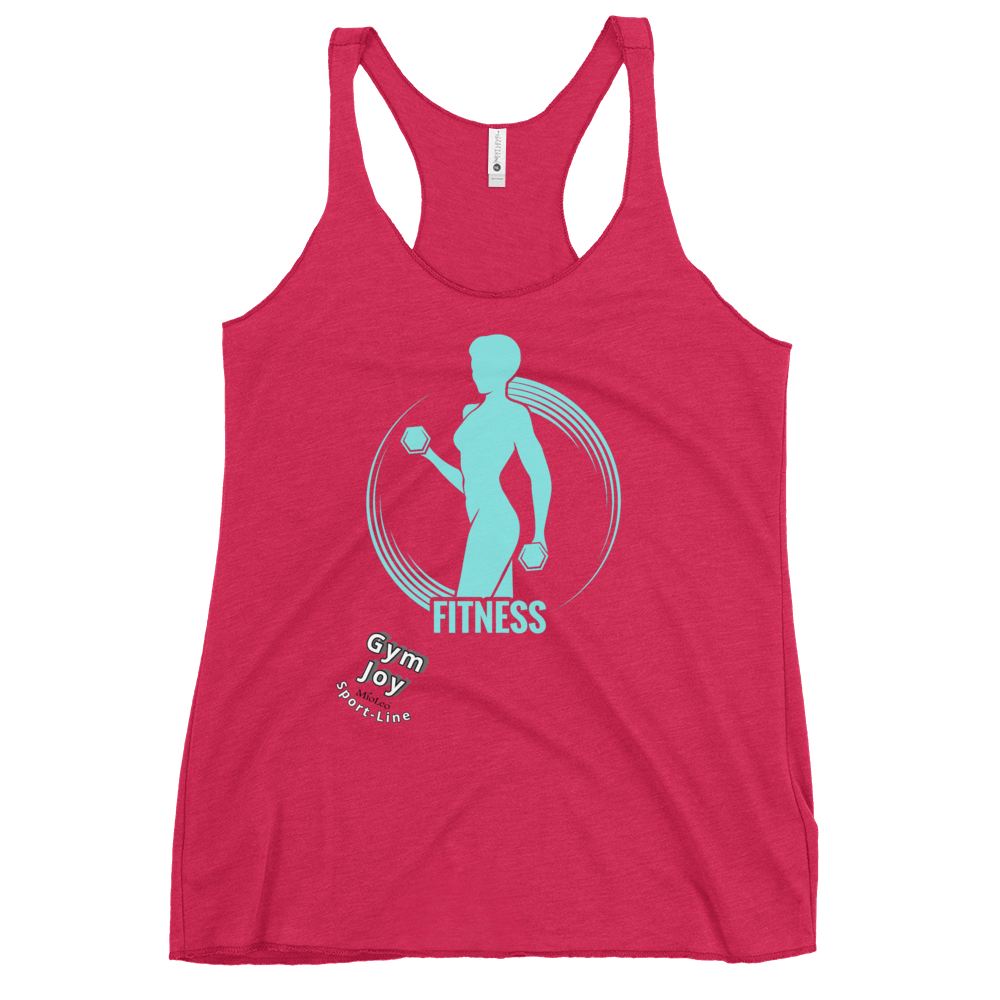 Women's Racerback Tank Sport-Line No.114 "1 of 5K" by MioLeo