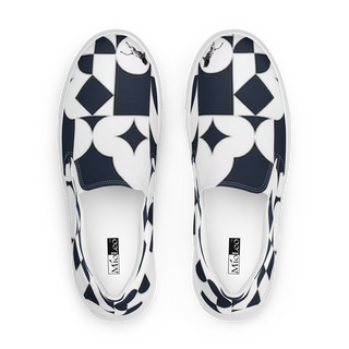 Women’s Slip-On Canvas Shoes Black-Line No.869 "1 of 250 Ultra-Exclusive" by Léon LeRef