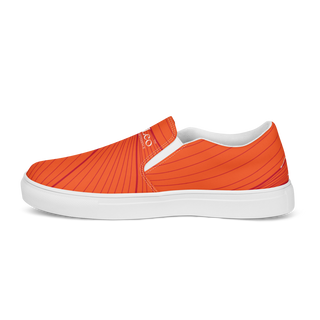Women’s Slip-On Canvas Shoes White-Line No.868 "1 of 1K Master-Exclusive" by MioLeo